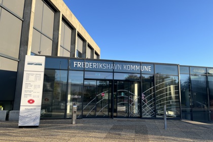Indgangsparti Frederikshavn Rådhus