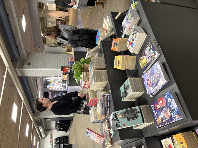 Junko Sato besøger Frederikshavn Bibliotek