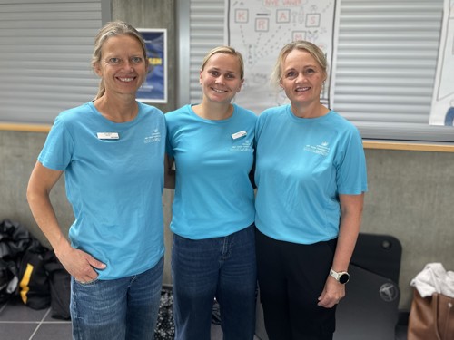 Tre kommunale medarbejder var med til seniordagen