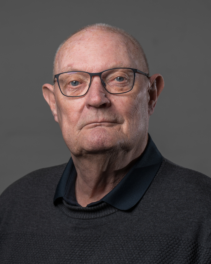 Portræt af ældrerådsmedlem Søren Bjerregaard