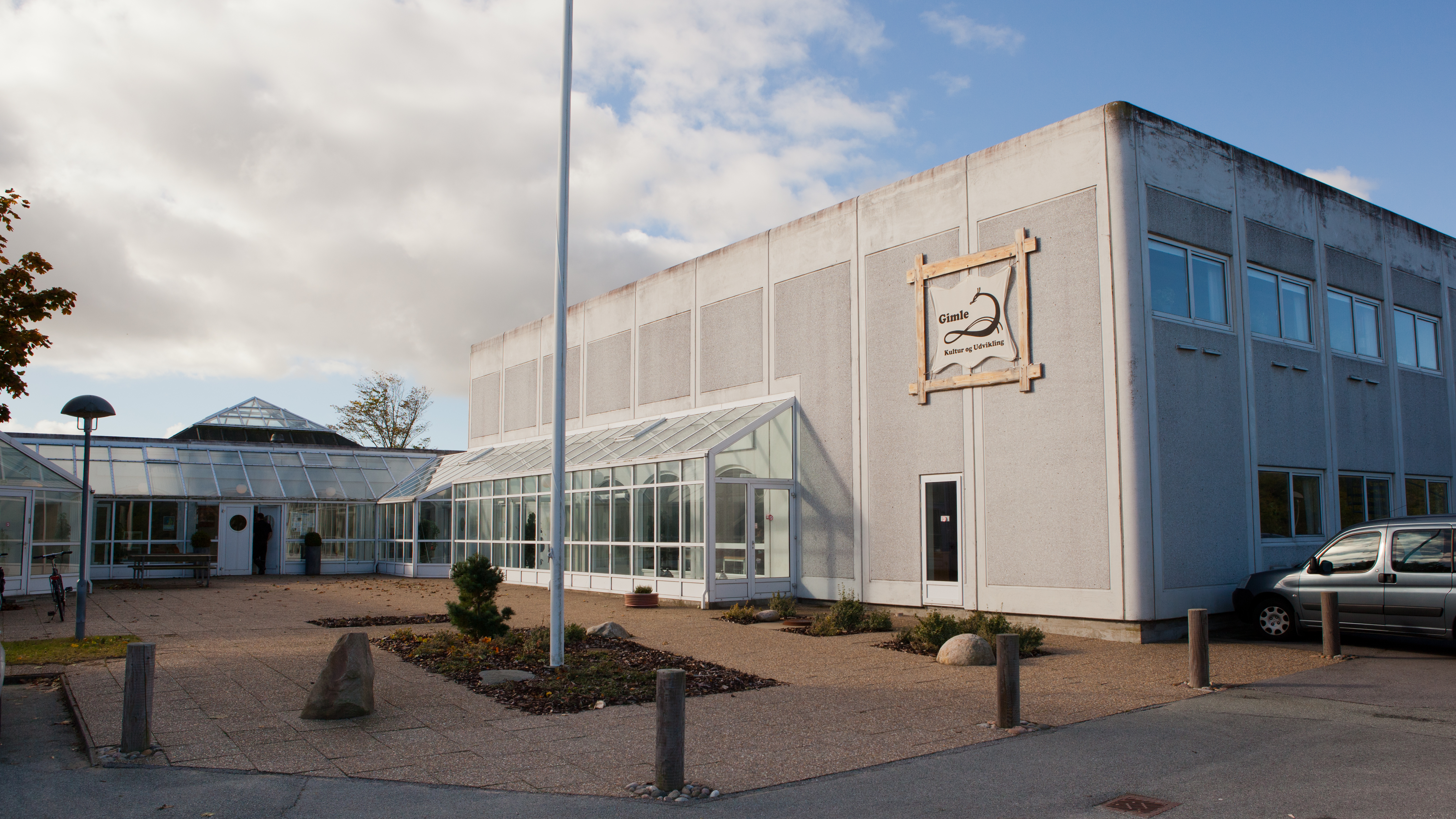 Indgangspartiet ved Klub Gimle