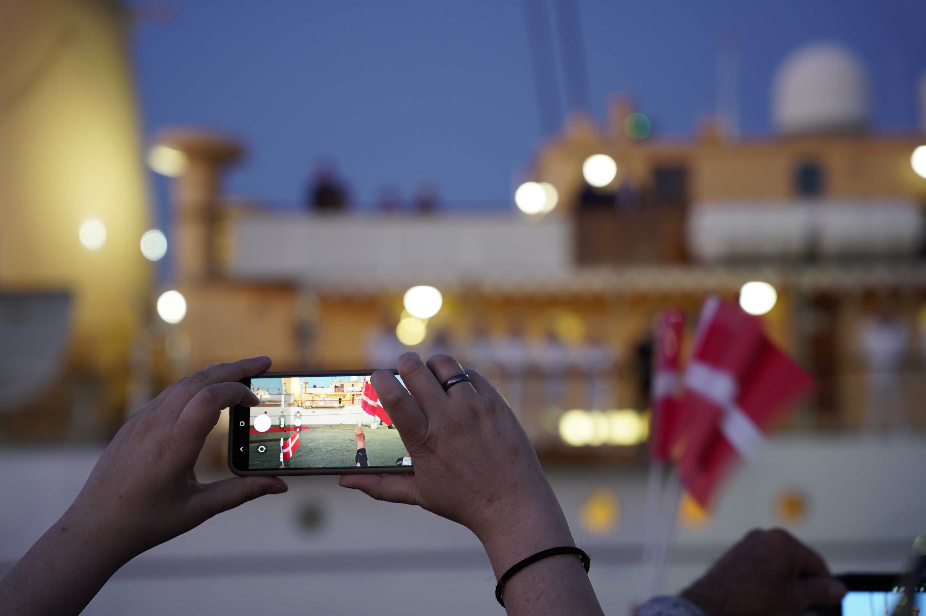 Afsked med Kongeskibet Dannebrog på Skagen Havn 250825