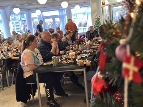 Gæster til julefrokost