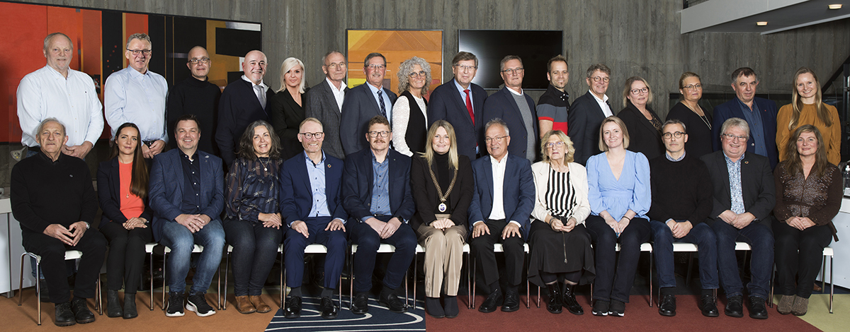 Gruppebillede af Frederikshavn Byråd