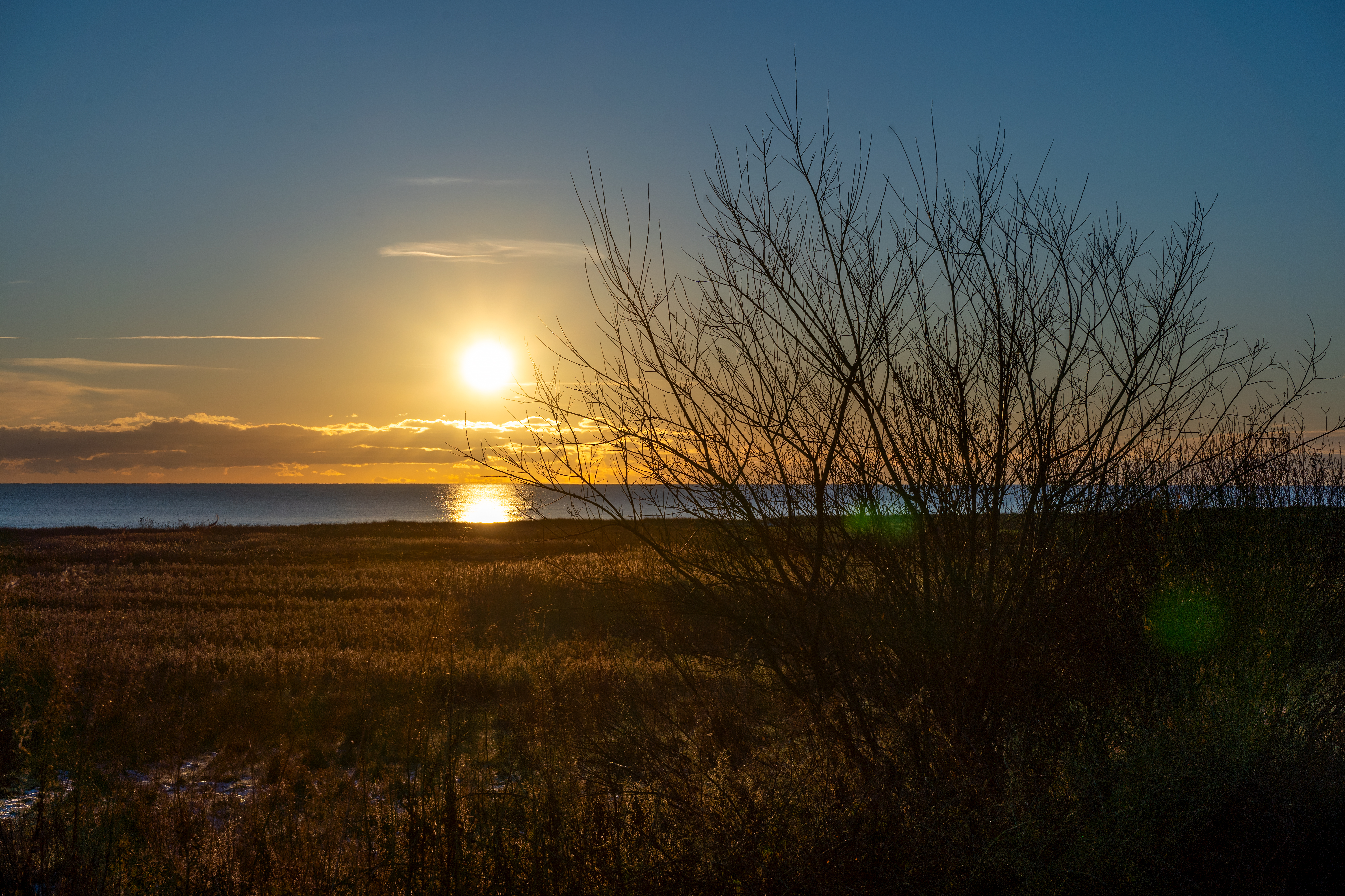 Solopgang på Hedestien - november 2024